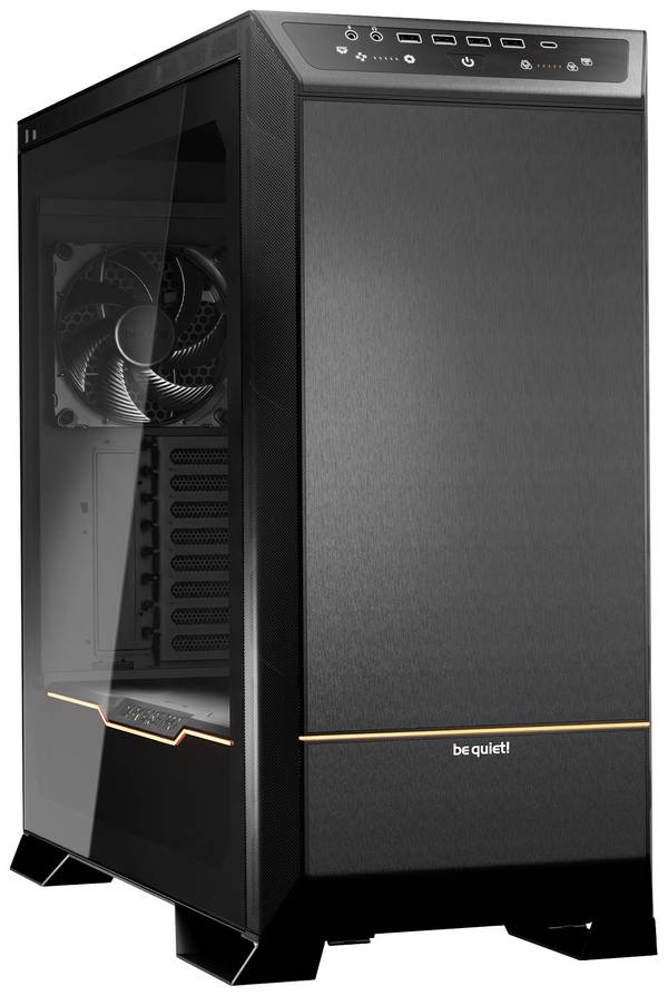 BeQuiet DARK BASE PRO 901 | Black Full Tower PC-Gehäuse  Schwarz Seitenfenster