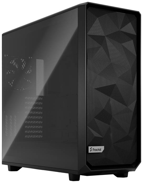 Fractal Design Meshify 2 XL - Tower - enhanced E-ATX - Seitenteil mit Fenster (gehärtetes Glas)