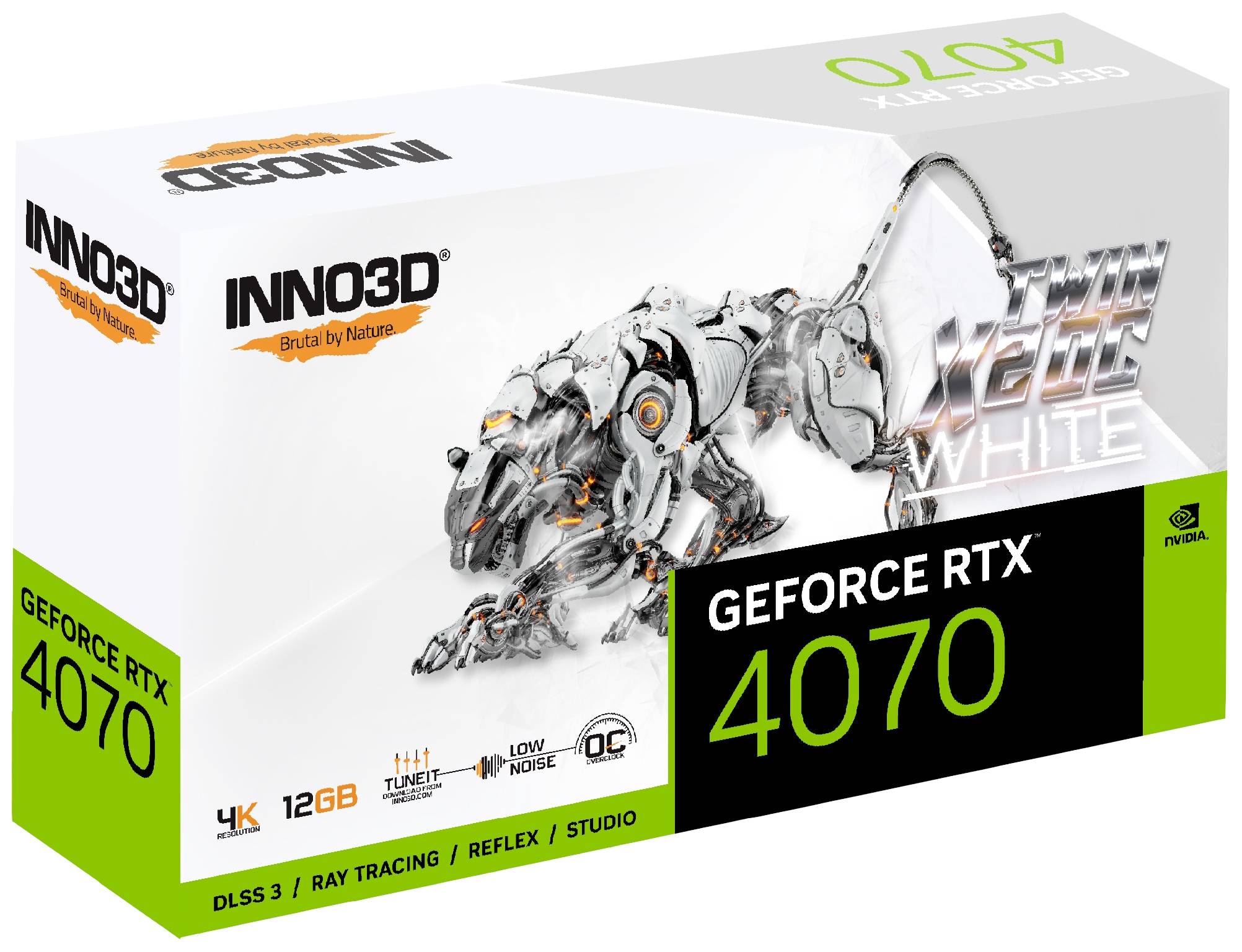 Inno3D GeForce RTX 4070 TWIN X2 OC - Grafikkarten-3