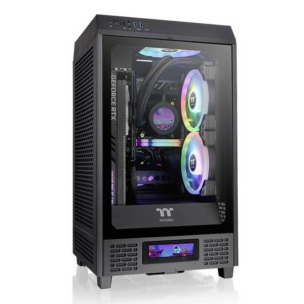 Thermaltake The Tower 200 - MT - Mini-ITX - Seitenteil mit Fenster (gehärtetes Glas)