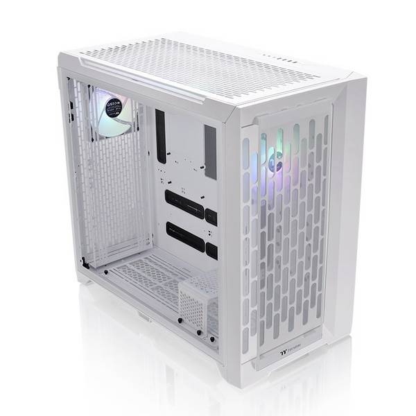 Thermaltake CTE C750 TG ARGB Snow - FT - E-ATX - Seitenteil mit Fenster (gehärtetes Glas)