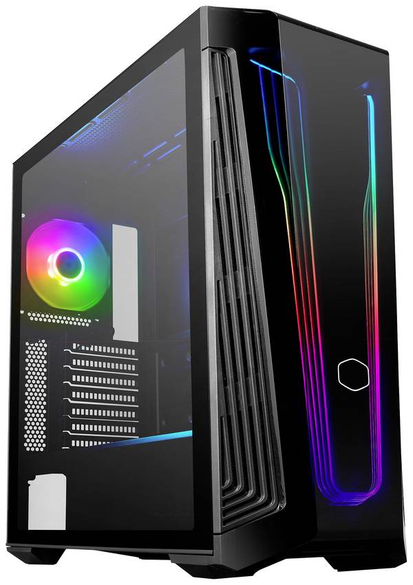 Cooler Master MasterBox 540 Desktop PC-Gehäuse  Schwarz, Transparent Seitenfenster