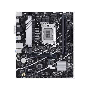 Asus PRIME B760M-K Mainboard Sockel (PC) Intel® LGA 1700 Formfaktor (Details) Micro-ATX Mainboard-Chipsatz Intel® B760