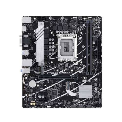 Thumbnail - Asus PRIME B760M-K Mainboard Sockel (PC) Intel® LGA 1700 Formfaktor (Details) Micro-ATX Mainboard-Chipsatz Intel® B760