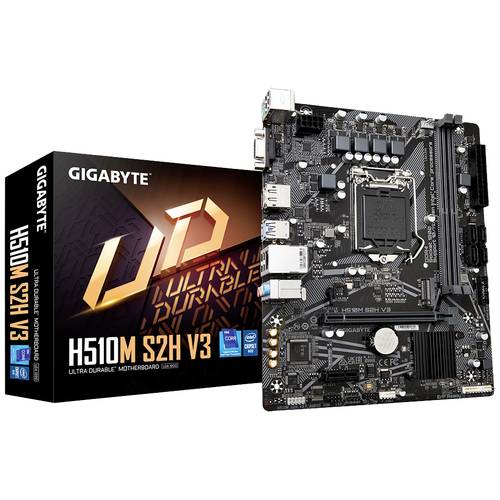 Thumbnail - Gigabyte H510M S2H V3 (rev. 1.0) Mainboard Sockel (PC) Intel® LGA 1200 Formfaktor (Details) Micro-ATX Mainboard-Chipsatz...