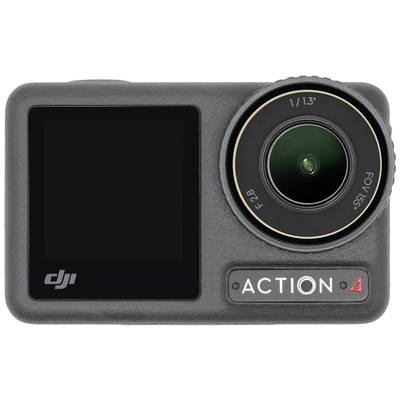 DJI Osmo Action 4 Standard Combo Action Cam 4K, Ultra HD, WLAN, Dual-Display, Wasserfest, Touch-Screen, Zeitlupe, Staubg