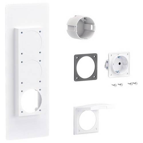 Hager ZY01SD Steckdosenflansch 1 St.