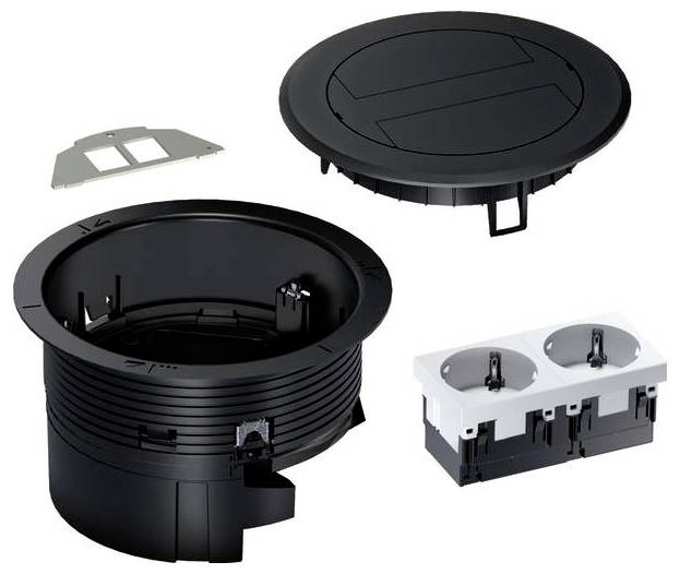 Hager BSR02D03 Installationsdose