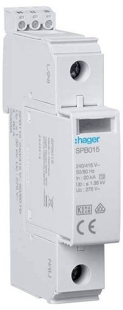 Hager SPB115 SPB115 Überspannungsableiter 1 St.