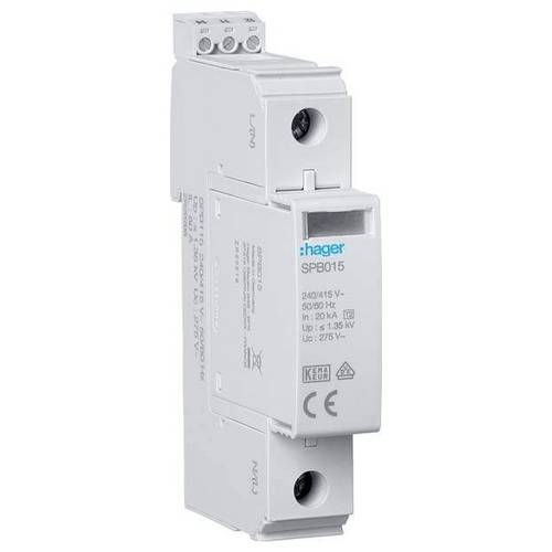 Hager SPB115 SPB115 Überspannungsableiter 1 St.