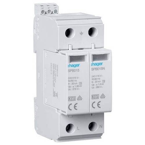 Hager SPB215 SPB215 Überspannungsableiter 1 St.