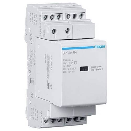 Hager SPC403N SPC403N Überspannungsableiter 1 St.