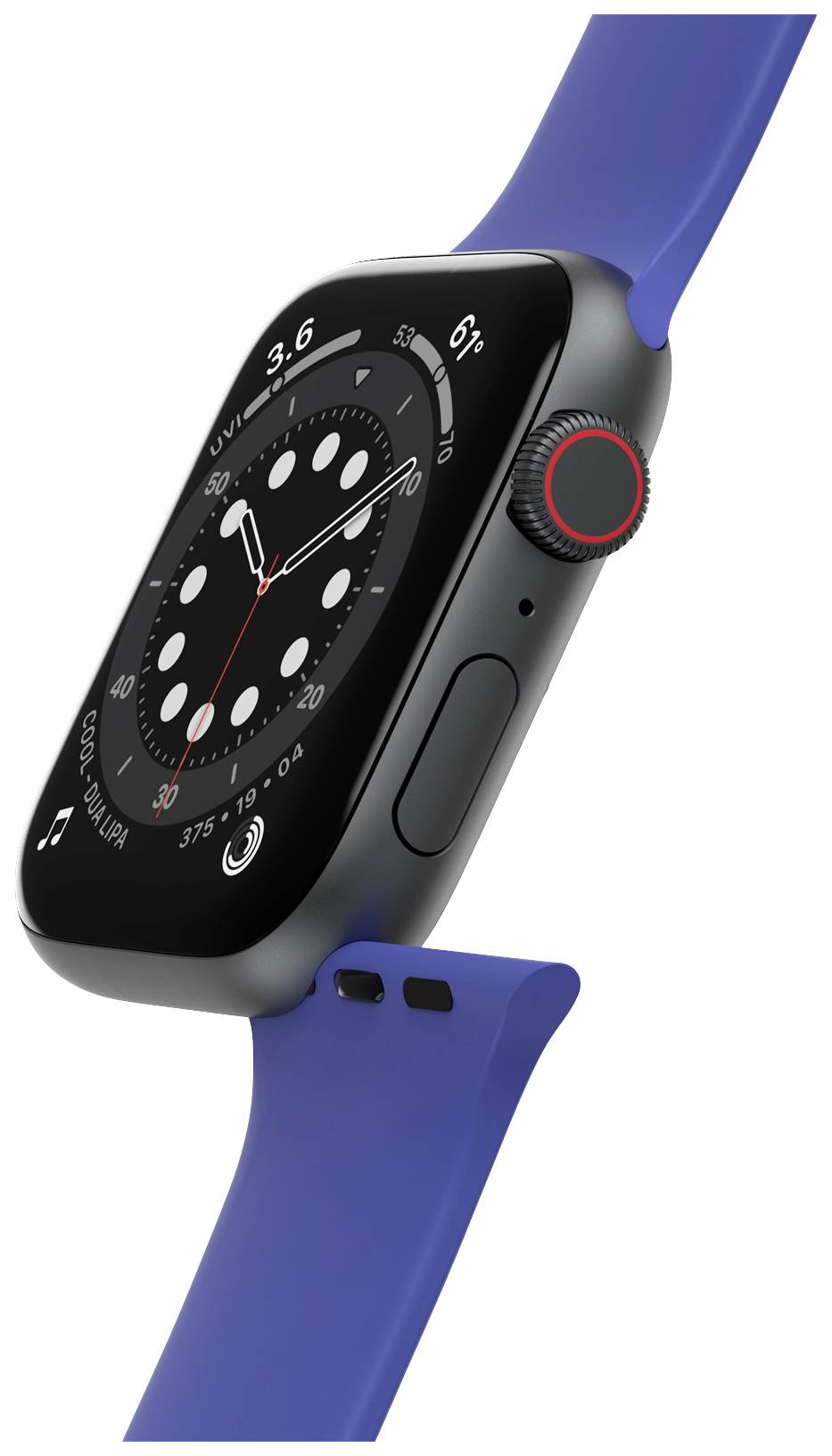 OTTER PRODUCTS OtterBox Watch Band für Apple Watch Series 7/6/SE/5/4 Large blauberry blau Tragen Sie