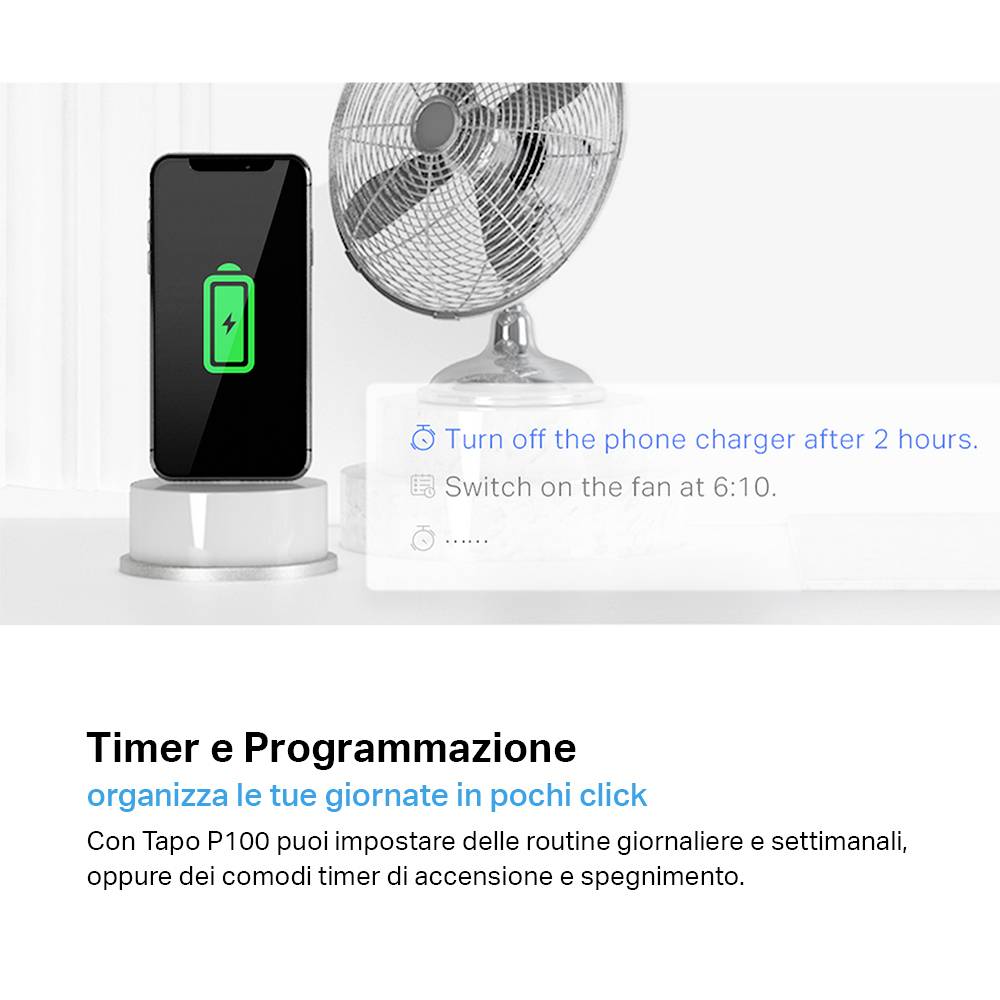 TP-LINK Tapo P100(2-pack) Tapo P100 Bluetooth Funk-Steckdosen-Set 2teilig-4