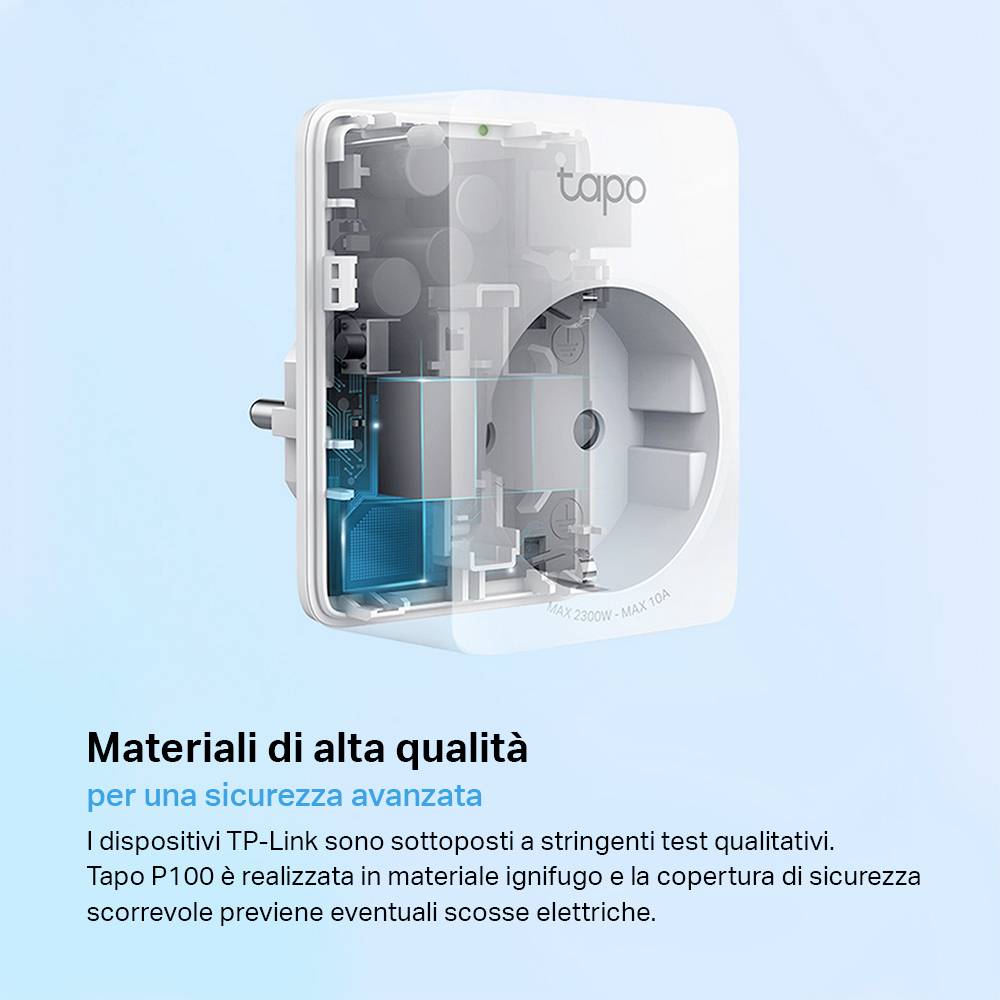 TP-LINK Tapo P100(2-pack) Tapo P100 Bluetooth Funk-Steckdosen-Set 2teilig-7