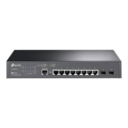 Thumbnail - TP-LINK TL-SG3210 Managed Netzwerk Switch 8 + 2 Port 20 GBit/s