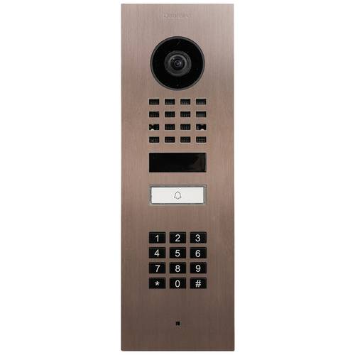 DoorBird D1101KV Unterputz Bronze-Optik IP-Video-Türsprechanlage Bronze