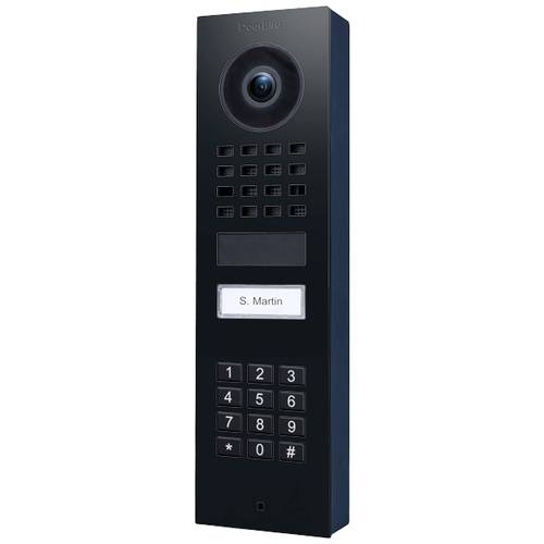 DoorBird D1101KV Aufputz Graphitschwarz (Raven Polar) IP-Video-Türsprechanlage Graphitschwarz