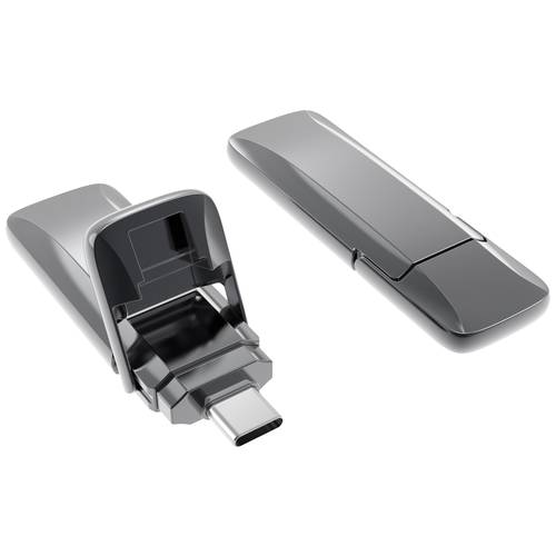 Thumbnail - Xlyne 7651200 USB-Stick 512 GB Grau 7651200 USB-C® (USB 3.2 Gen 2)