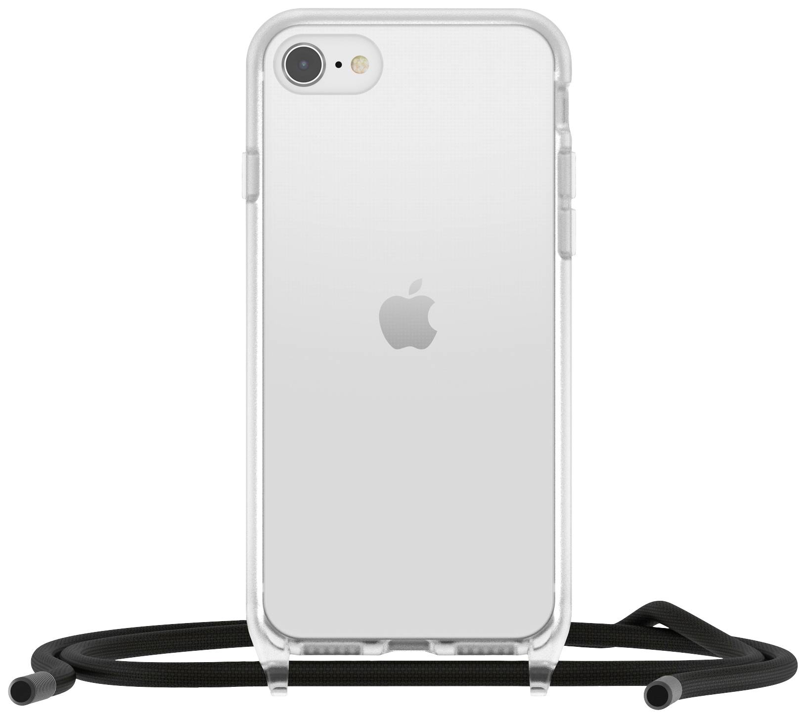 OTTER PRODUCTS OtterBox React Necklace Hülle für iPhone SE (3rd/2nd gen)/8/7 transparent Ultradünne