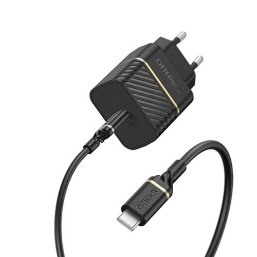 Otterbox EU Wall Charger USB Ladegerät 20 W 1x USB-C® Schwarz Innenbereich