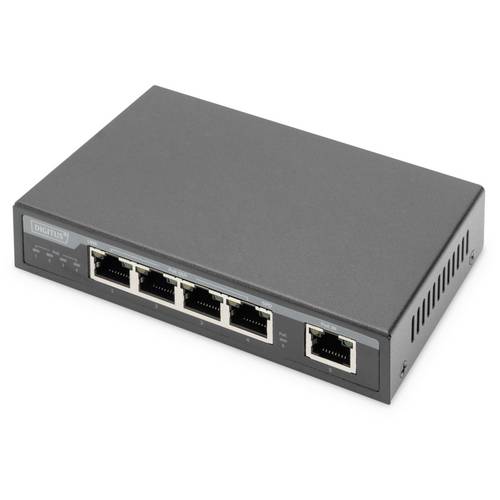 Digitus DN-95128-1 PoE Extender 1 GBit/s IEEE 802.3af (12.95 W), IEEE 802.3at (25.5 W), IEEE 802.3bt, IEEE802.3af (15.4 ...