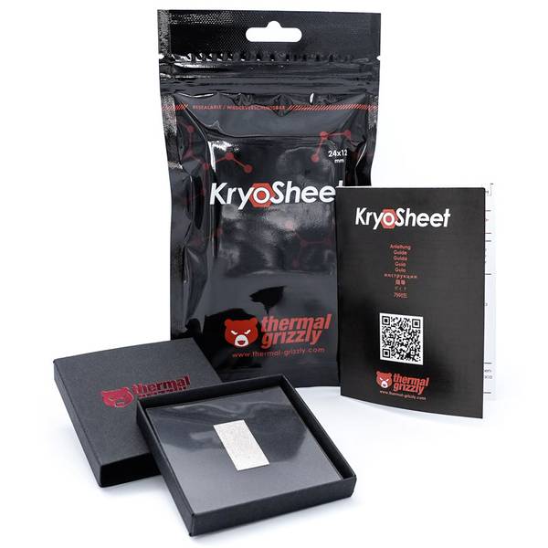 THERMAL GRIZZLY - KryoSheet Wärmeleitpad - 24 x 12 mm