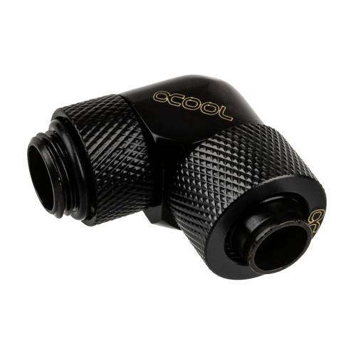 Alphacool Eiszapfen Anschluss 90 Grad G1/4 Zoll AG auf 13/10mm Wasserkühlung-Winkelverbinder