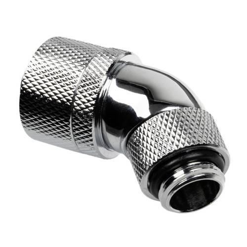 Thumbnail - Alphacool HF Anschluss 45 Grad G1/4 Zoll AG auf 16/10mm Wasserkühlung-Winkelverbinder