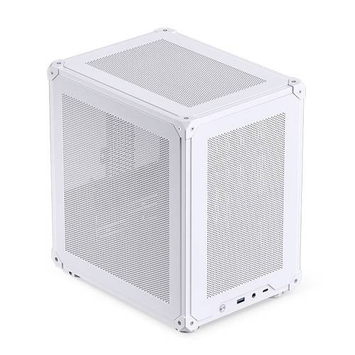 Thumbnail - Jonsbo C6 White Micro-Tower PC-Gehäuse, Gaming-Gehäuse Weiß