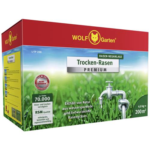 WOLF-Garten 3824650 WOLF-Garten - Trockenrasen Premium L-TP 200 1 St.