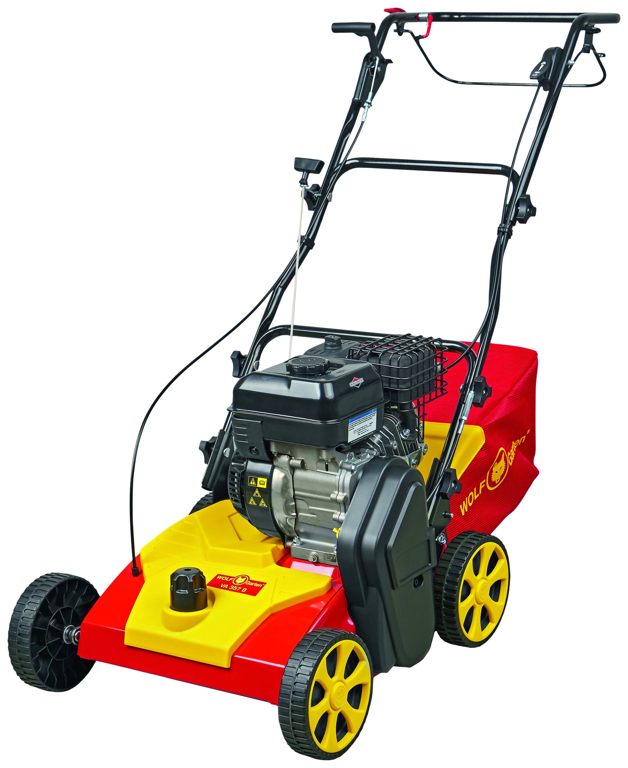 Petrol scarifier VA 357 B red/yellow, 35cm-2