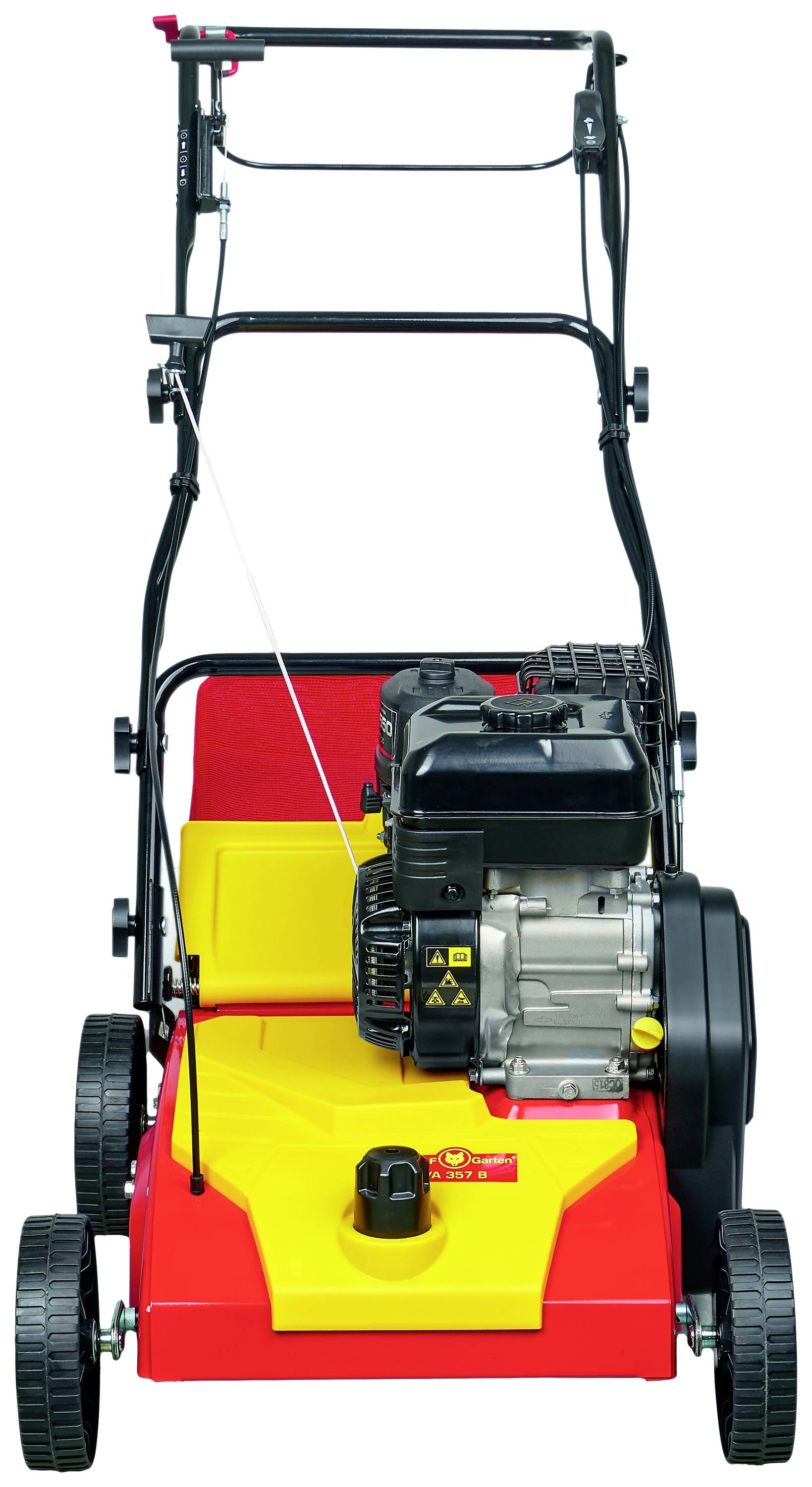 Petrol scarifier VA 357 B red/yellow, 35cm-4