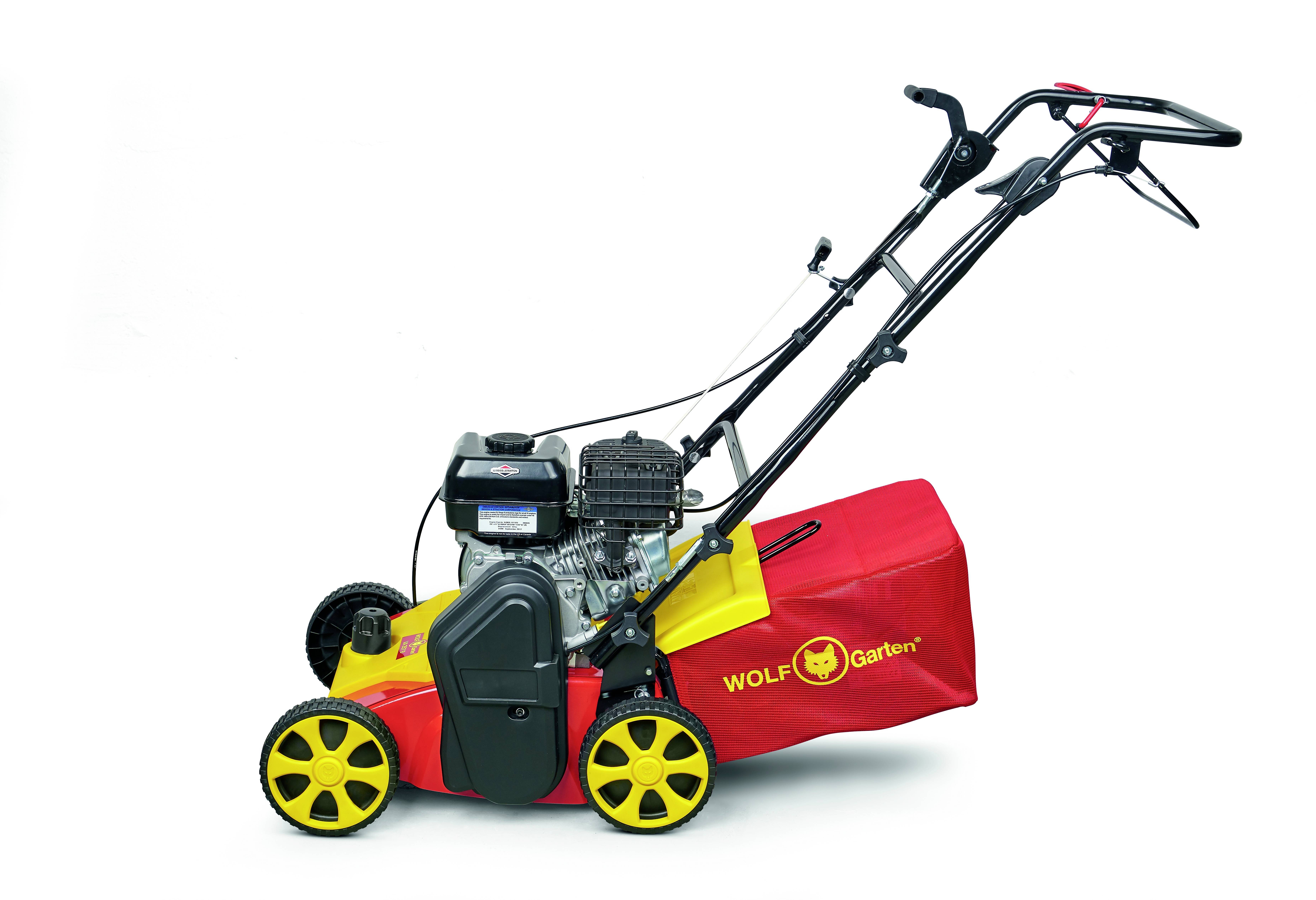 Petrol scarifier VA 357 B red/yellow, 35cm-5