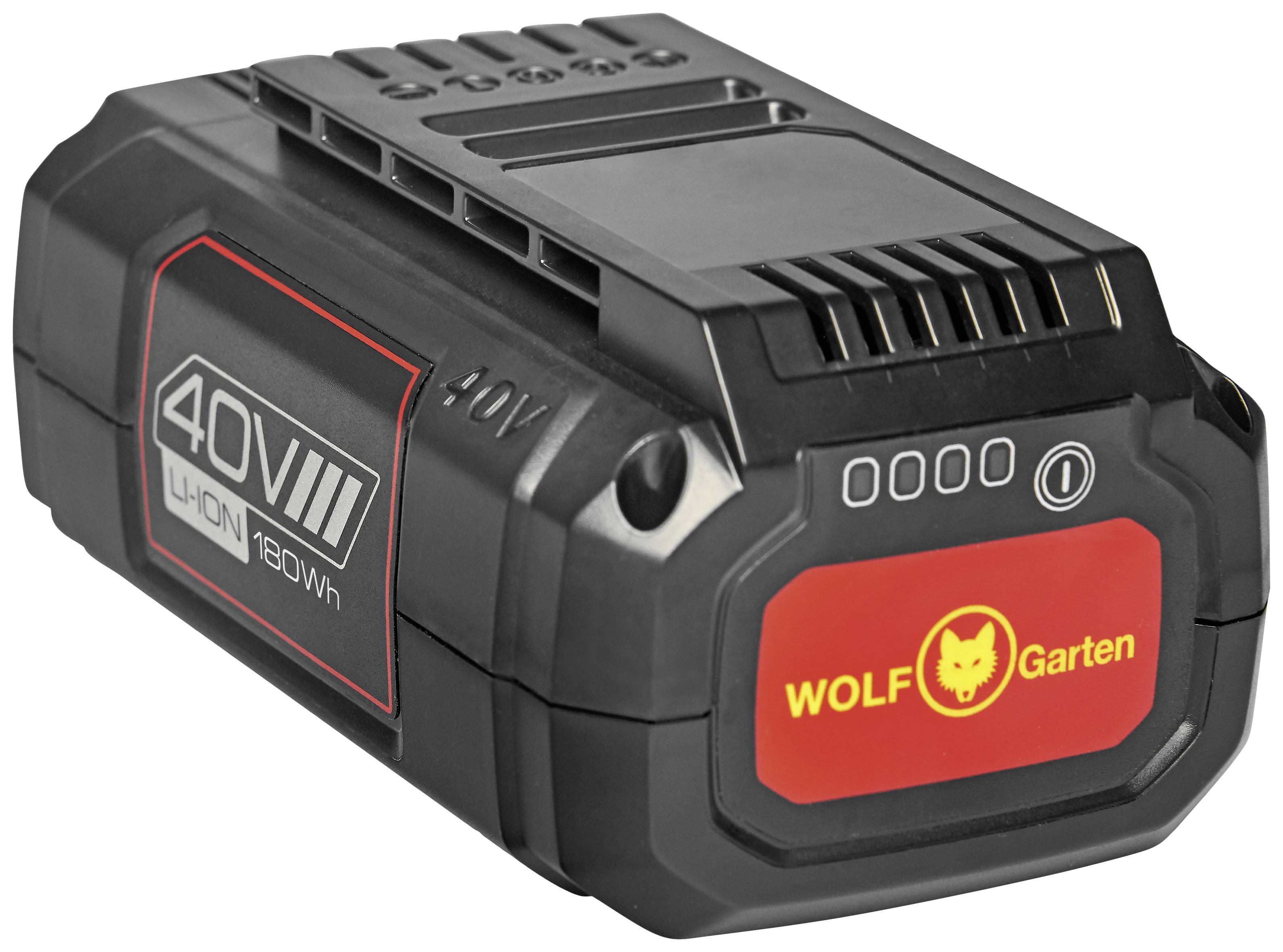 MTD Wolf Garten LYCOS 40/500 A #5.0AH 180WH 49AP402-650 Werkzeug-Akku Ladegerät 5.0 Ah