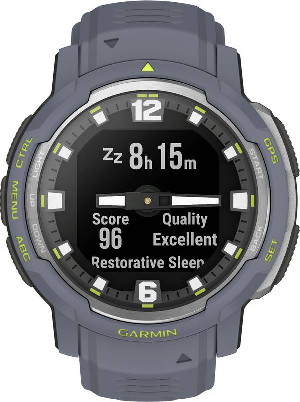 Garmin INSTINCT CROSSOVER Smartwatch   Granitblau, Silber