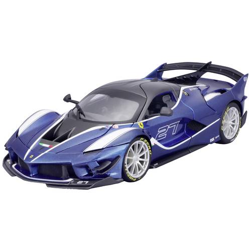 Bburago Ferrari R&P FXX-K EVO, blau #27 1:18 Modellauto