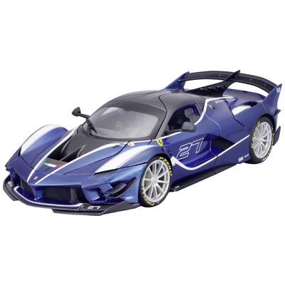 Bburago Ferrari R&P FXX-K EVO, blau #27 1:18 Modellauto