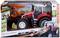 Spielzeugmodell eines roten Traktors der Marke Massey Ferguson, verpackt in einer Schachtel. Enthält Schneepflugzubehör. Ab 8 Jahren.