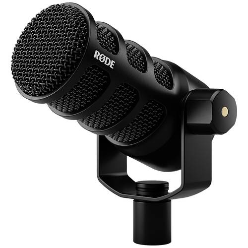 RODE Microphones PodMic Stand USB-Mikrofon Übertragungsart (Details):USB, Kabelgebunden USB-C®, Kopfhörer (3.5 mm Klinke...