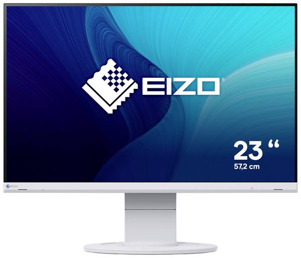 EIZO EV2360-WT LED-Monitor  EEK C (A - G) 57.2 cm (22.5 Zoll) 1920 x 1200 Pixel 16:10 5 ms DisplayPort, HDMI®, USB-B, USB-A (USB 3.2 Gen 1), Kopfhörer (3.5 mm Klinke), Audio-Line-in IPS LCD