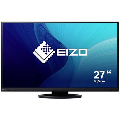 EIZO EV2760-BK LED-Monitor  EEK E (A - G) 68.6 cm (27 Zoll) 2560 x 1440 Pixel 16:9 5 ms DisplayPort, HDMI®, DVI, USB-B, 