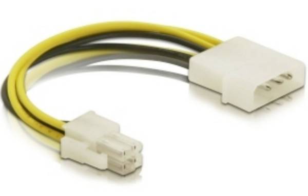 Delock - Adapter für Power Connector - 4 PIN ATX12V (M)
