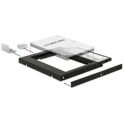 Thumbnail - DeLOCK - Laufwerksschachtadapter - 2.5 (6.4 cm)