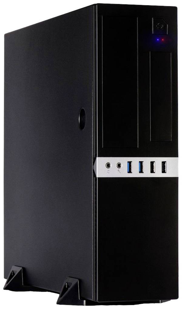 Inter-Tech IT-503 Mini-Tower PC-Gehäuse  Schwarz