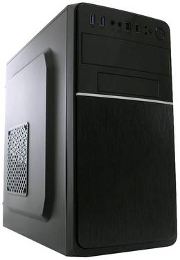 LC Power 2015MB Micro-Tower PC-Gehäuse  Schwarz