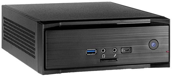 Inter-Tech MW-01 II Mini-Tower PC-Gehäuse  Schwarz