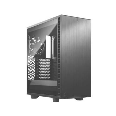 Fractal Design Define 7 Compact Light Tempered Glass - Tower - ATX - Seitenteil mit Fenster (gehärtetes Glas)