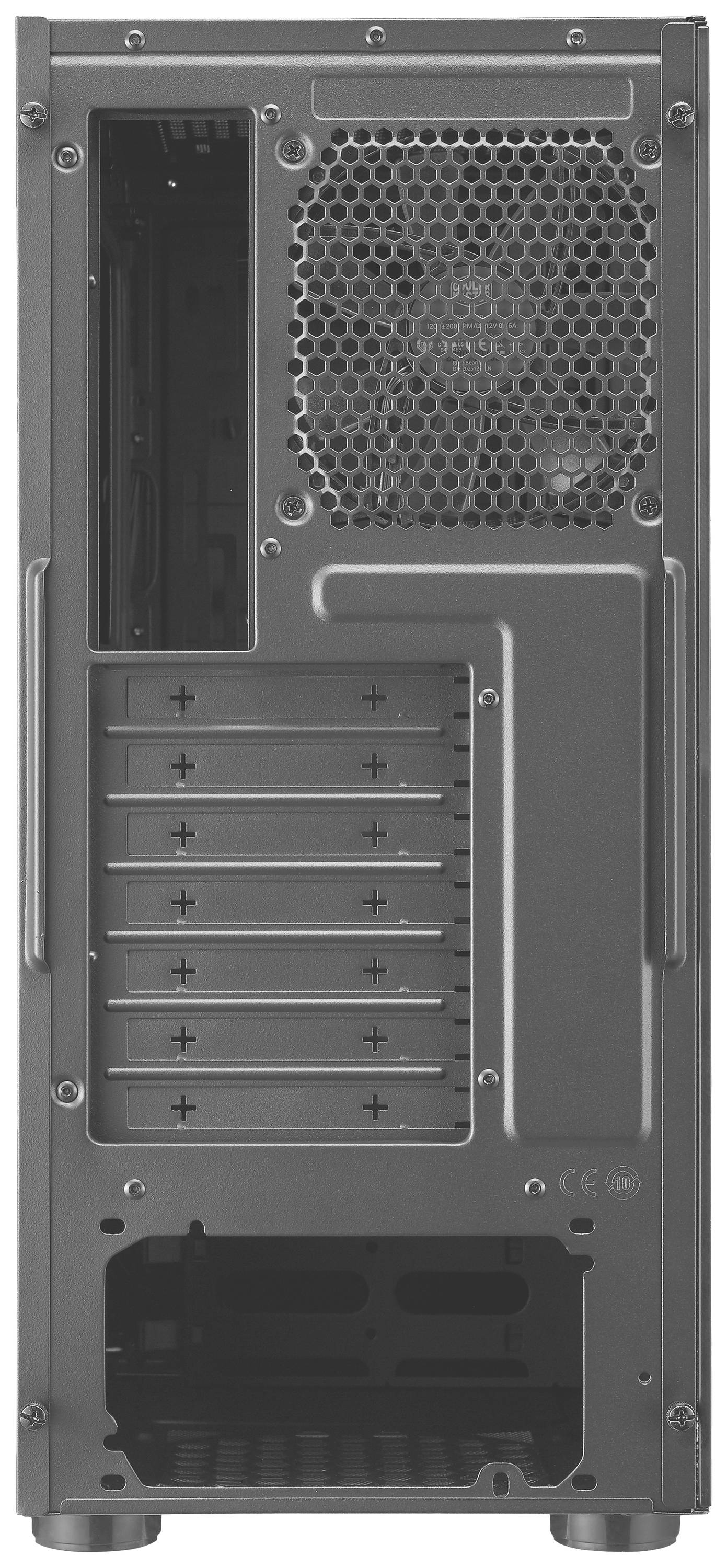 Cooler Master MasterBox MB600L V2 - Mit ODD-Unterstützung - MDT - ATX - keine Spannungsversorgung (ATX) - Schwarz-6