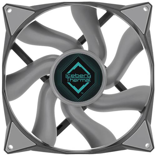 Thumbnail - Iceberg Thermal IceGALE PC-Gehäuse-Lüfter Grau